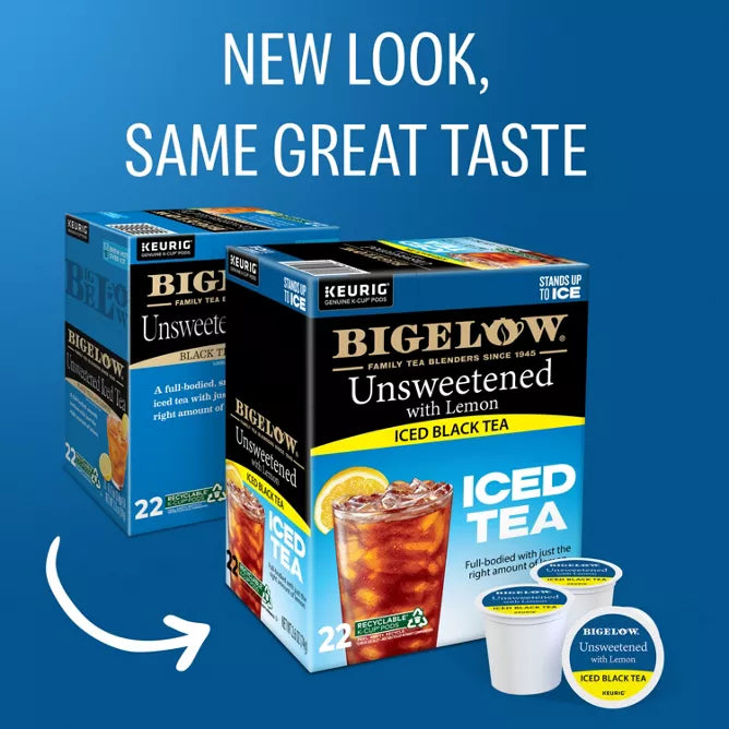 Black Tea with Lemon Unsweetened Iced Tea