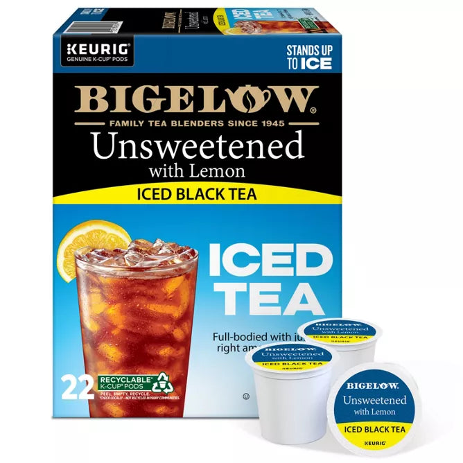 Black Tea with Lemon Unsweetened Iced Tea