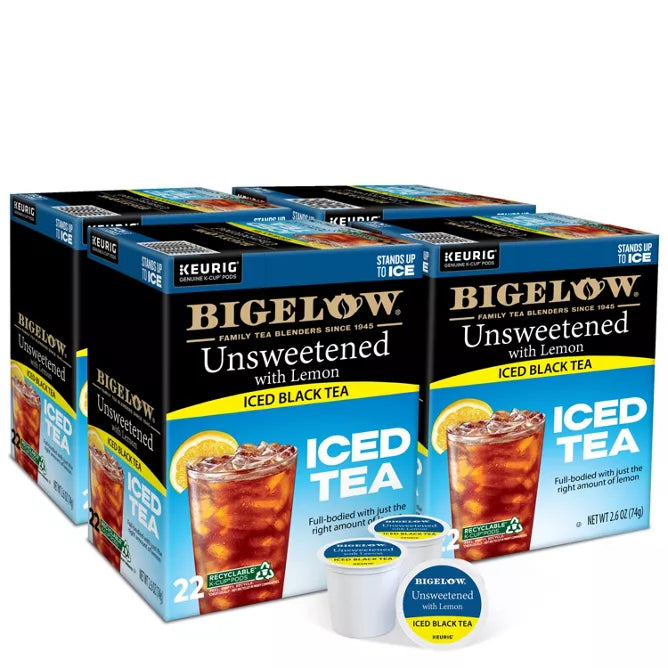 Black Tea with Lemon Unsweetened Iced Tea