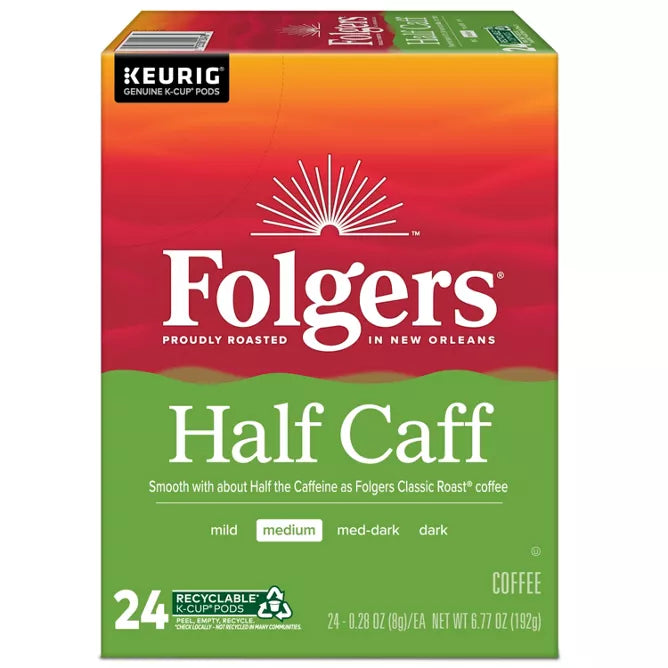 1/2 Caff Coffee
