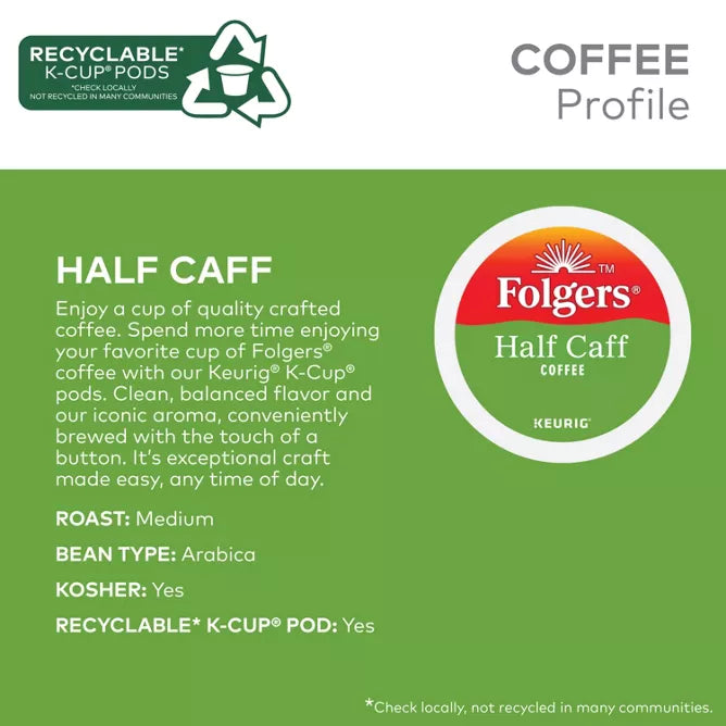 1/2 Caff Coffee
