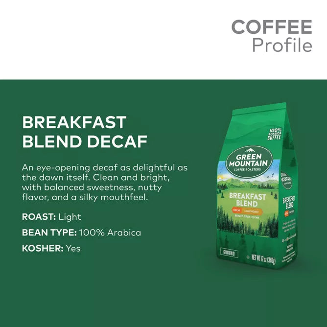 Breakfast Blend Decaf Coffee